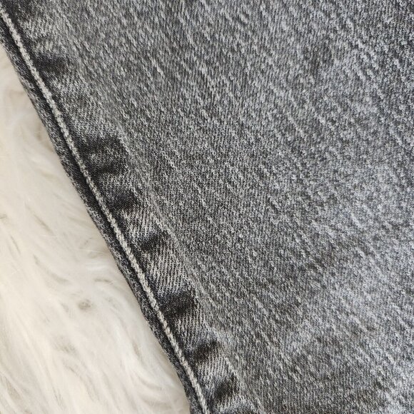 Madewell Women's 33 The Perfect Vintage Jean Black Denim High Rise Distressed - Picture 12 of 14